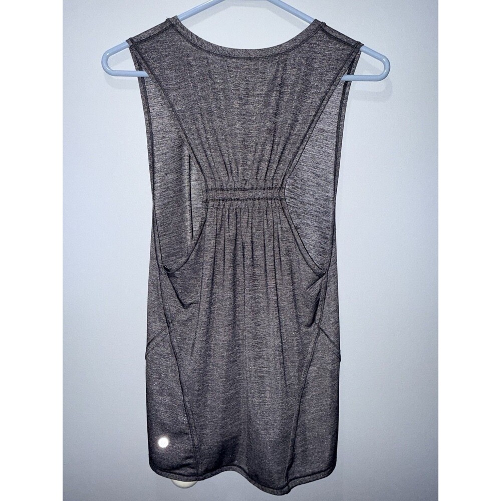 Lululemon Women’s In A Cinch Tank Heathered Black Size 6